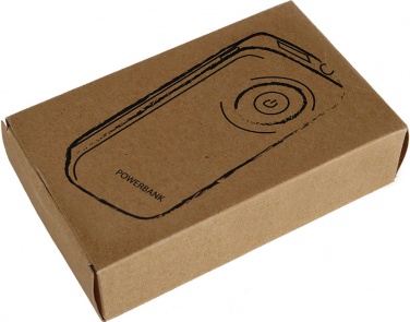 Logotrade liikelahjat kuva: Powerbank 4000 mAh with USB port in a box, must