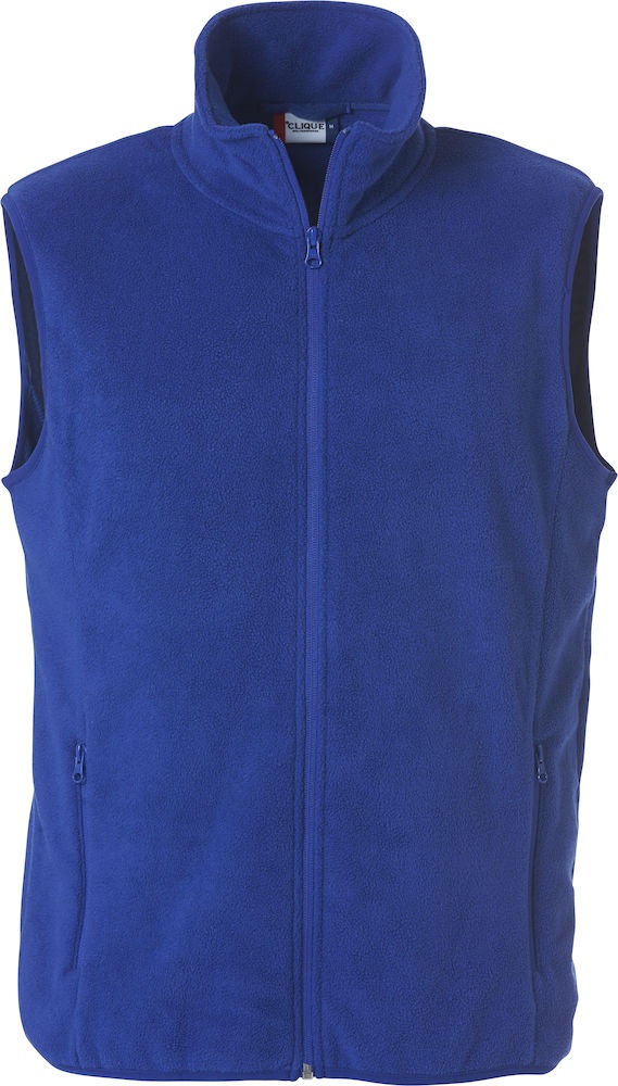 Logo trade liikelahja mainoslahja tuotekuva: Basic Polar Fleece Vest, sininen