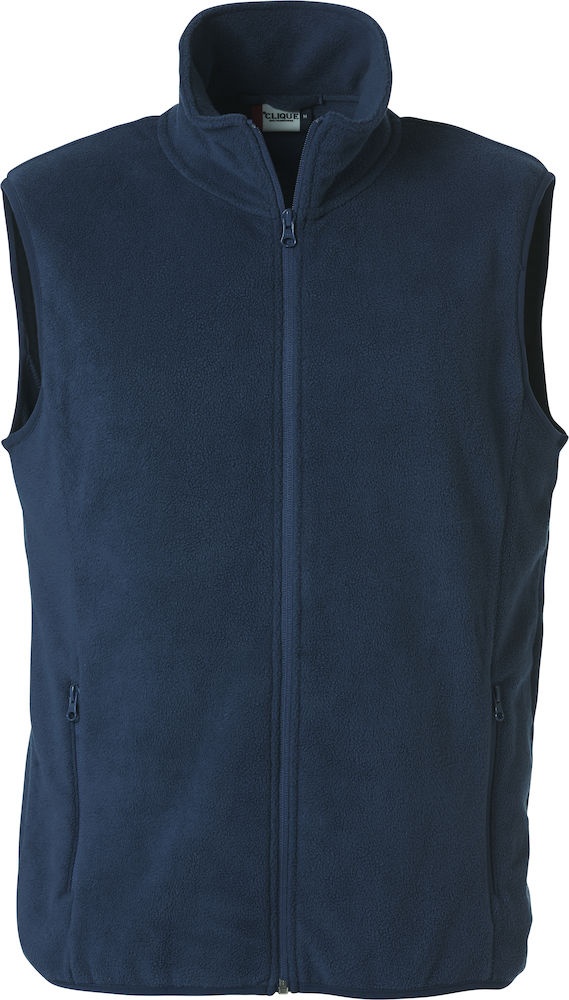 Logotrade mainoslahja tuotekuva: Basic Polar Fleece Vest, tumman sininen