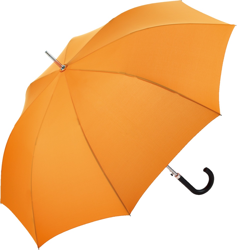 Logo trade liikelahja mainoslahja tuotekuva: AC golf fiiberklaasist karkassiga vihmavari, oranž