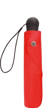 Logotrade mainostuote tuotekuva: Helkuräärisega Safebrella® LED minivihmavari 5171, punane