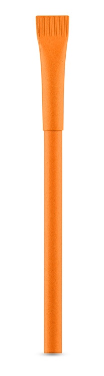 Logo trade mainoslahja kuva: Paberist pastapliiats Pinko, oranž