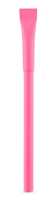 Logotrade liikelahja mainoslahja kuva: Paberist pastapliiats Pinko, roosa