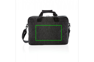 Logo trade mainoslahja kuva: Firmakingitus: 900D laptop bag PVC free, black