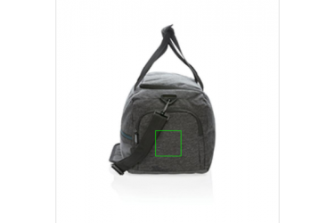Logotrade liikelahja mainoslahja kuva: Reklaamtoode: 900D weekend/sports bag PVC free, black