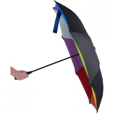 Logo trade mainostuotet tuotekuva: Käännettävä automaattinen sateenvarjo AX, värillinen