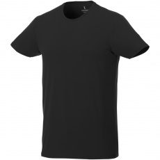 Balfour-t-paita, lyhythihainen, luonnonmukainen, miesten, musta