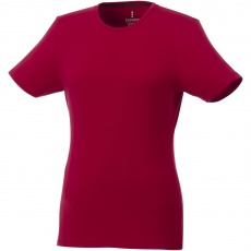 Balfour-t-paita, lyhythihainen, luonnonmukainen, naisten, punainen