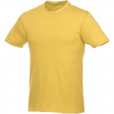 Heros-t-paita, lyhyet hihat, unisex, keltainen