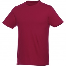 Heros-t-paita, lyhyet hihat, unisex, tummanpunainen
