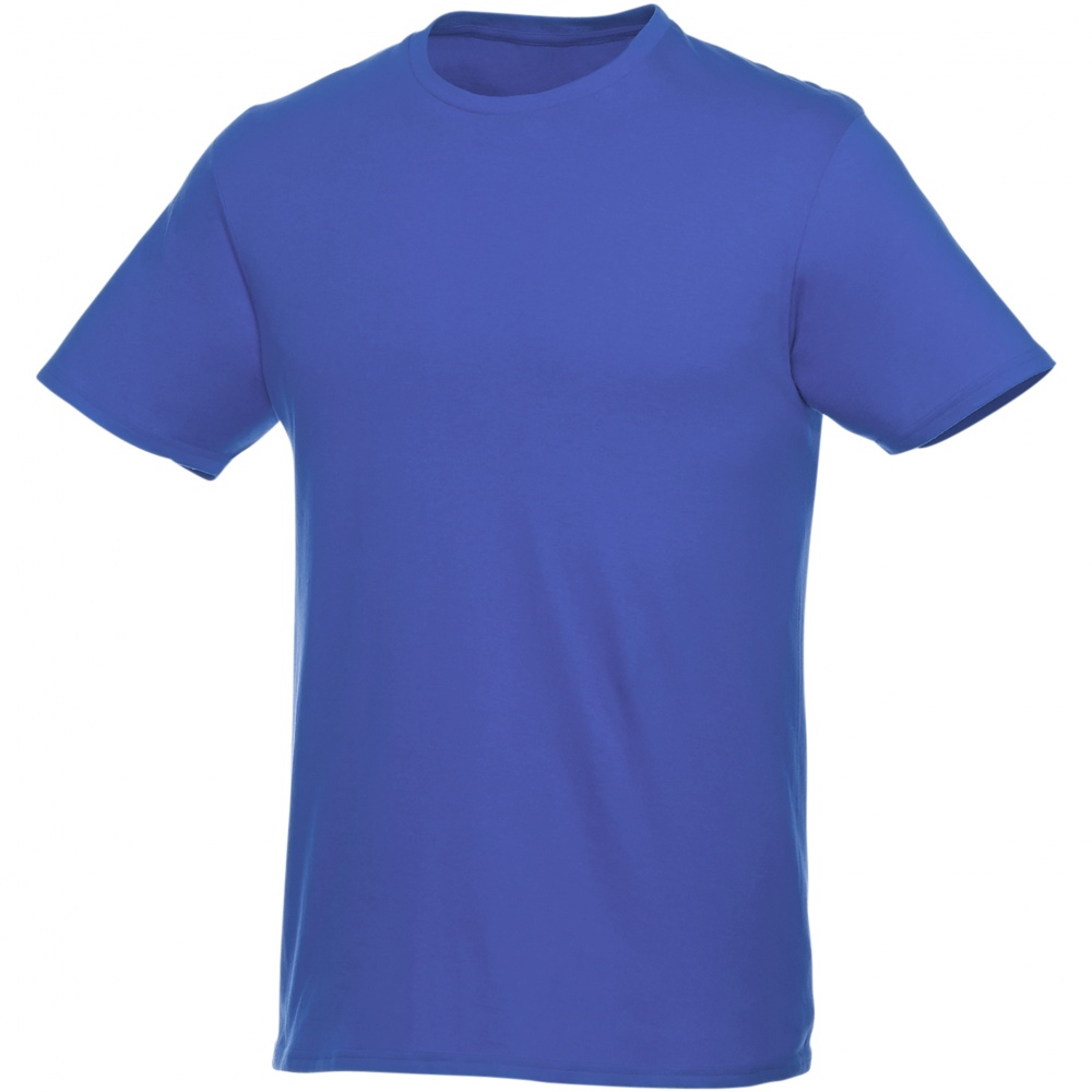 Logotrade liikelahja tuotekuva: Heros-t-paita, lyhyet hihat, unisex, sininen