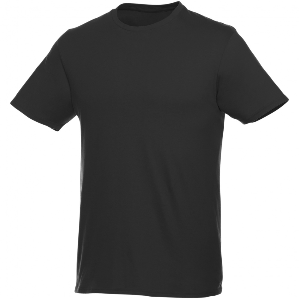 Logo trade mainoslahjat ja liikelahjat kuva: Heros-t-paita, lyhyet hihat, unisex, musta