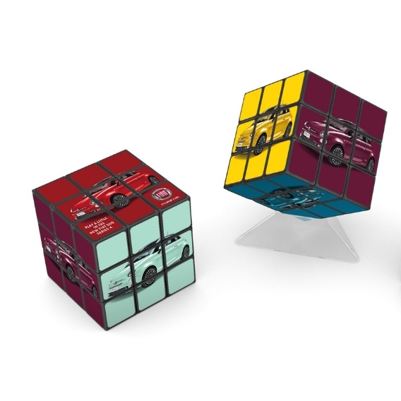 Logo trade mainoslahjat ja liikelahjat kuva: 3D Rubikin kuutio, 3x3
