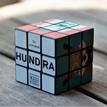 Logo trade liikelahja kuva: 3D Rubikin kuutio, 3x3