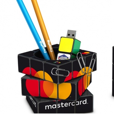 Logo trade liikelahjat mainoslahjat kuva: 3D Rubikin kynäteline