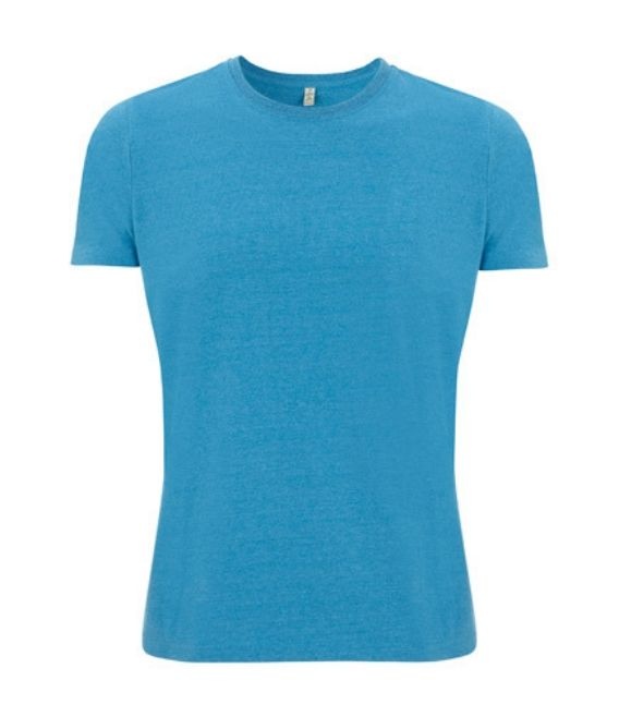 Logotrade mainoslahja tuotekuva: Salvage klassinen unisex t-paita, meleerattu sininen