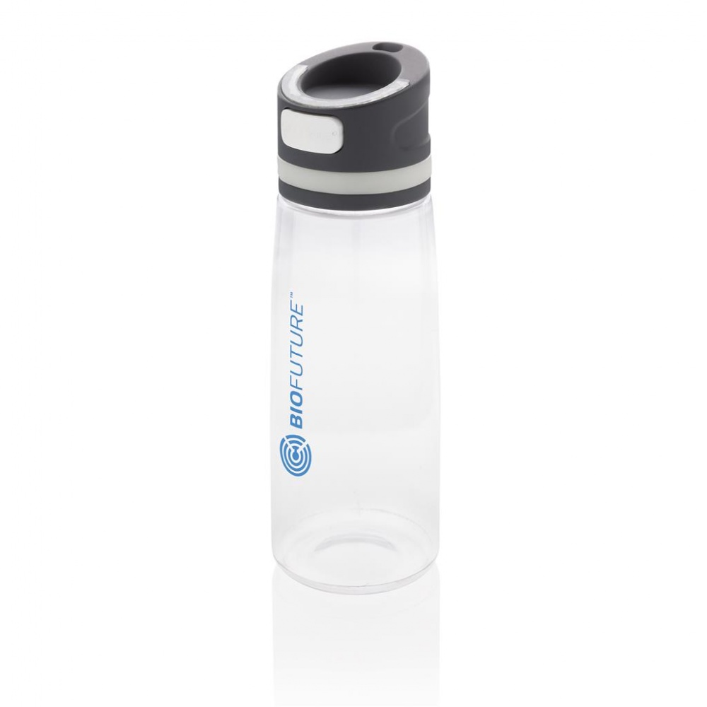 Logotrade liikelahjat mainoslahjat tuotekuva: Joogipudel FIT veepudel telefonihoidikuga, valge