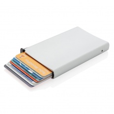 Alumiininen Standart RFID-korttitasku, hopeanvärinen