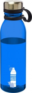 Logo trade liikelahja mainoslahja tuotekuva: 800 ml:n Darya Tritan™ -juomapullo, sininen