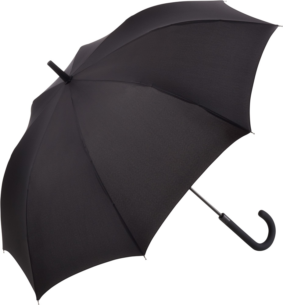 Logo trade liikelahjat tuotekuva: Myrskynkestävä sateenvarjo AC FARE®, musta