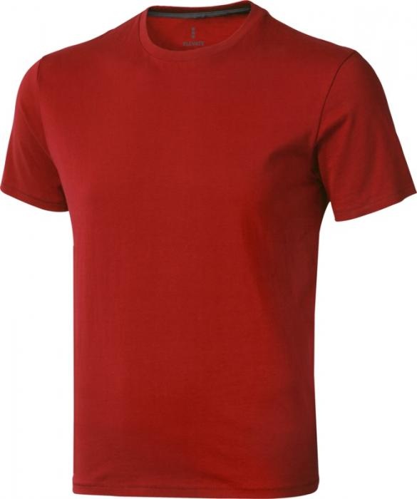 Logo trade mainoslahja ja liikelahja tuotekuva: Nanaimo T-paita, lyhythihainen, punainen
