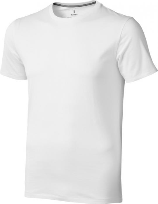 Logo trade mainoslahja ja liikelahja tuotekuva: Nanaimo T-paita, lyhythihainen, valkoinen