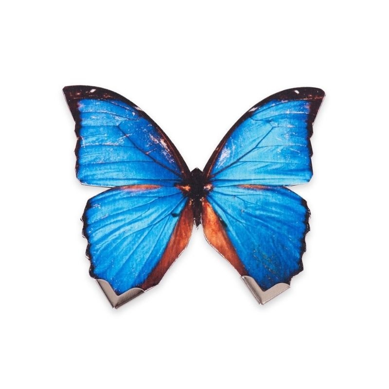 Logo trade mainoslahjat tuotekuva: Kuma liblikas-pross sinine