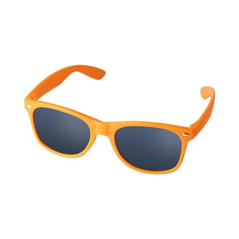 Logotrade liikelahja tuotekuva: Sun Ray -aurinkolasit lapsille, oranssinpunainen