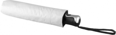 Logotrade liikelahja mainoslahja kuva: 21.5" Alex 3-osainen automaattinen sateenvarjo, valkoinen
