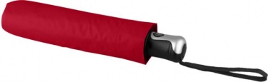 Logo trade mainoslahja ja liikelahja tuotekuva: 21.5" Alex 3-osainen automaattinen sateenvarjo, punainen