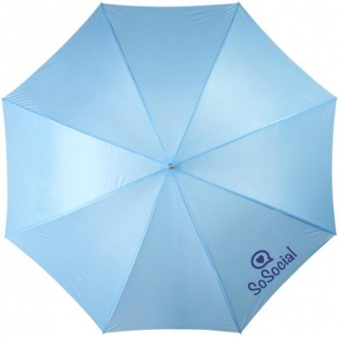 Logotrade mainostuote tuotekuva: 30" Karl golf sateenvarjo, vaaleansininen