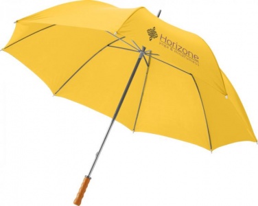 Logo trade mainoslahjat ja liikelahjat kuva: 30" Karl golf sateenvarjo, keltainen