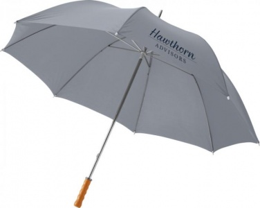Logotrade liikelahja mainoslahja kuva: 30" Karl golf sateenvarjo, harmaa