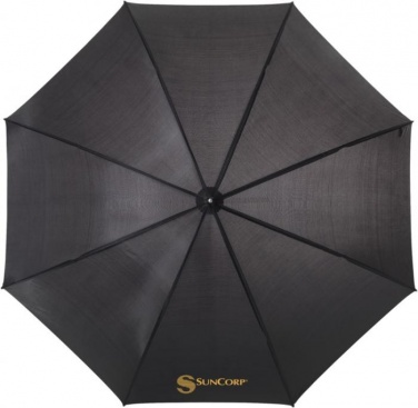 Logo trade liikelahjat tuotekuva: 30" Karl golf sateenvarjo, musta