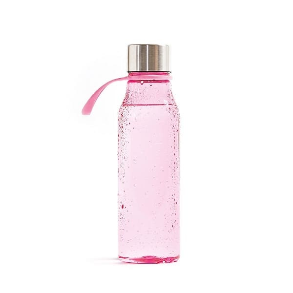 Logotrade mainoslahja tuotekuva: Laiha vesipullo, vaaleanpunainen