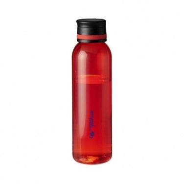 Logo trade mainoslahja ja liikelahja tuotekuva: Apollo 740 ml:n Tritan™ -juomapullo, punainen