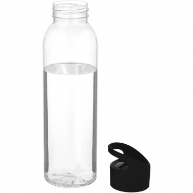 Sky 650 ml Tritan™ colour-pop -juomapullo, Musta / läpinäkyvä – yksityiskohtakuva 7