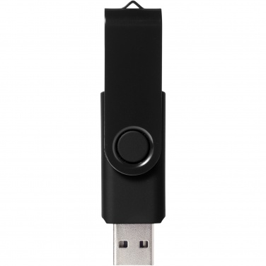 Rotate-metallic 4 Gt USB-muistitikku, musta – yksityiskohtakuva 2