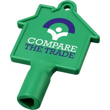 Logo trade liikelahjat tuotekuva: Maximilian talonmuotoinen yleisavain