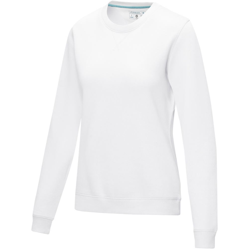 Logo trade mainostuote kuva: Jasper women’s organic recycled crewneck sweater