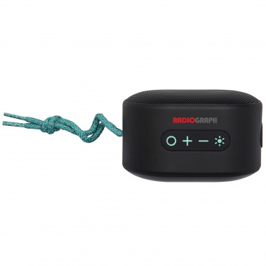 Logotrade mainoslahja ja liikelahja kuva: Move IPX6-ulkoilmakaiutin RGB-tunnelmavalolla