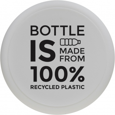 H2O Active® Eco Tempo 700 ml:n juomapullo kierrekorkilla logolla, Valkoinen / hiilenharmaa – yksityiskohtakuva 4