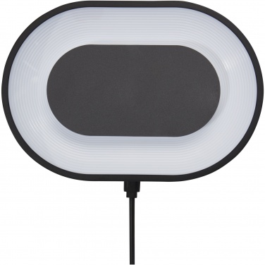 Logotrade mainostuote tuotekuva: Ray langaton latausalusta RGB-tunnelmavalolla