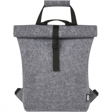 Logo trade mainoslahja ja liikelahja tuotekuva: Felta GRS-kierrätetty rullattava pyörälaukku 13 l