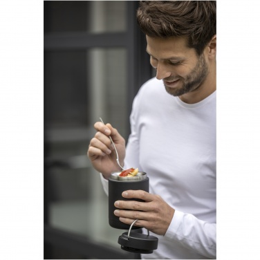 Logo trade mainoslahjat tuotekuva: Doveron 500 ml eristetty kierrätetystä ruostumattomasta teräksestä valmistettu lounasrasia