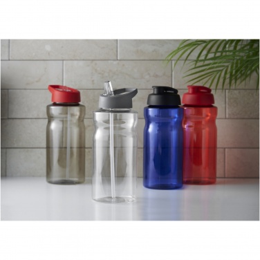 Logotrade mainostuote tuotekuva: H2O Active® Eco Big Base 1 litran urheilujuomapullo flip lid -kannella
