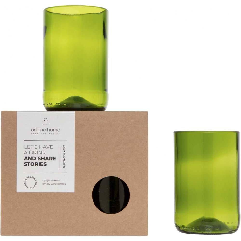 Logotrade liikelahjat mainoslahjat tuotekuva: Originalhome juomalasisetti 280 ml
