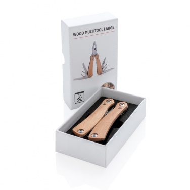 Logo trade mainostuotet tuotekuva: Puinen yleistyökalu