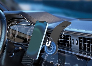 Logo trade mainoslahja kuva: DriveGrip RCS muovinen magneettinen puhelinpidike autoon