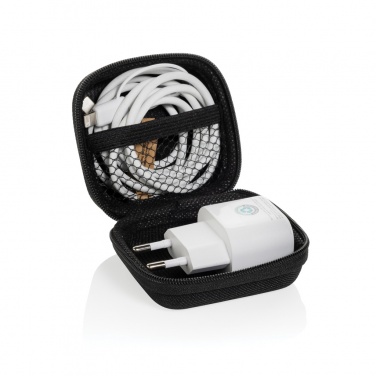 Logotrade mainoslahja tuotekuva: Boost RCS kierrätetty PET 20W USB-C 2 kpl lataussetti